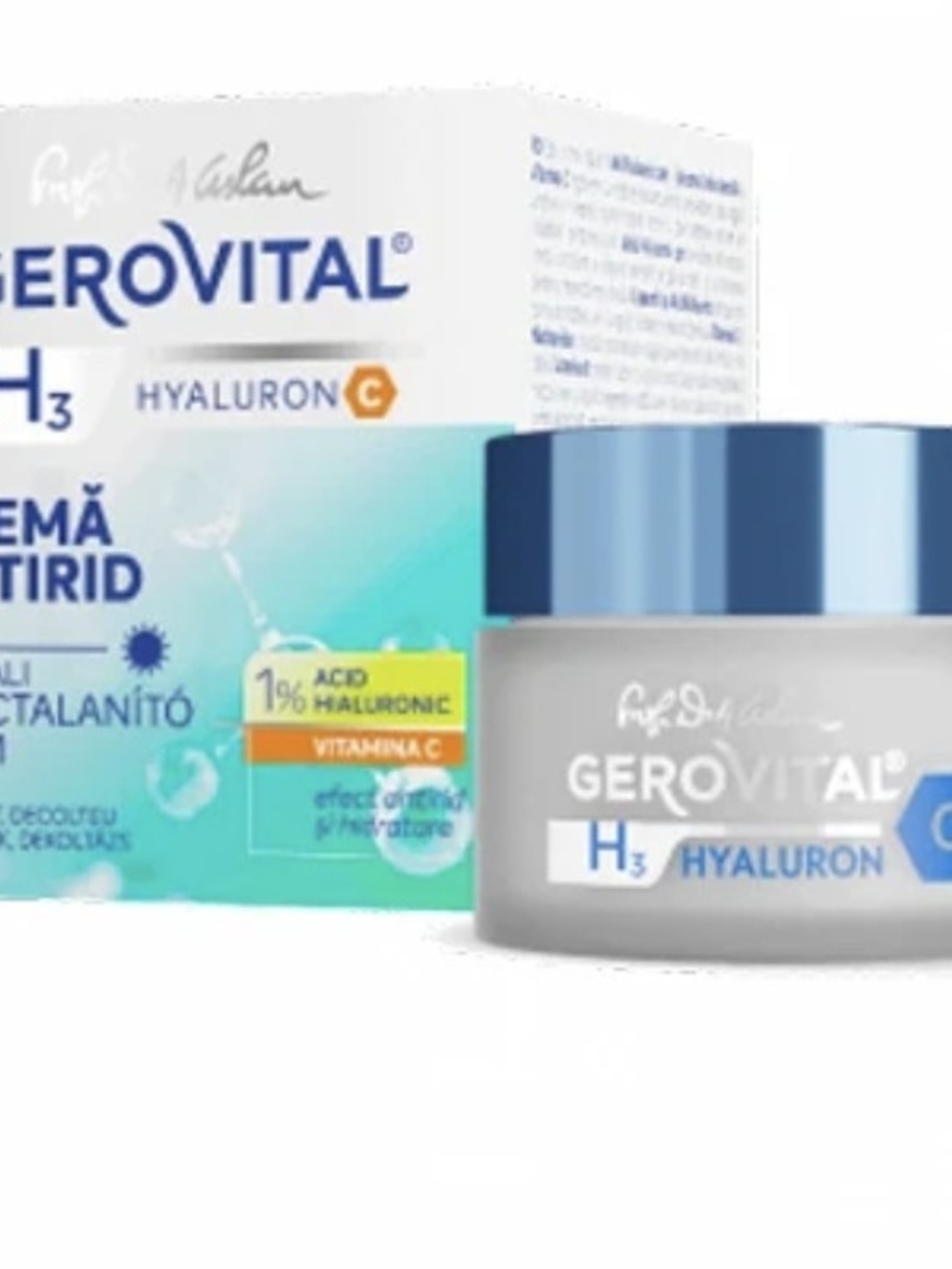 H3 Hyaluron C Moisturizer - Blue & White